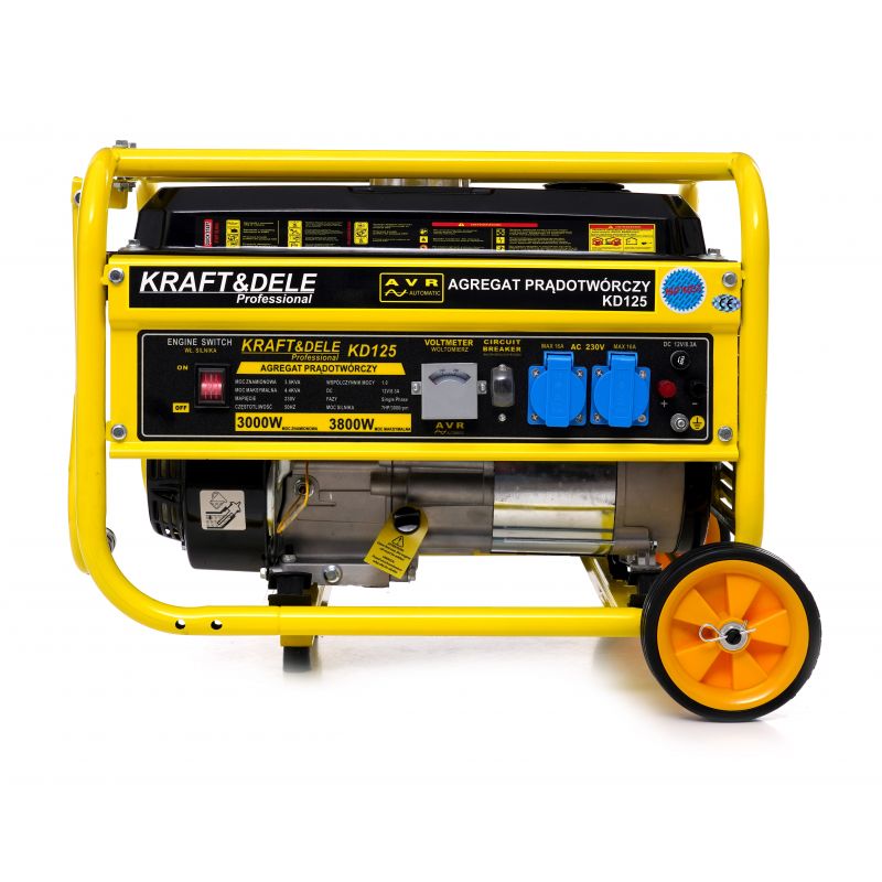 Generators benzina KD125 12V/230V 3kW AVR